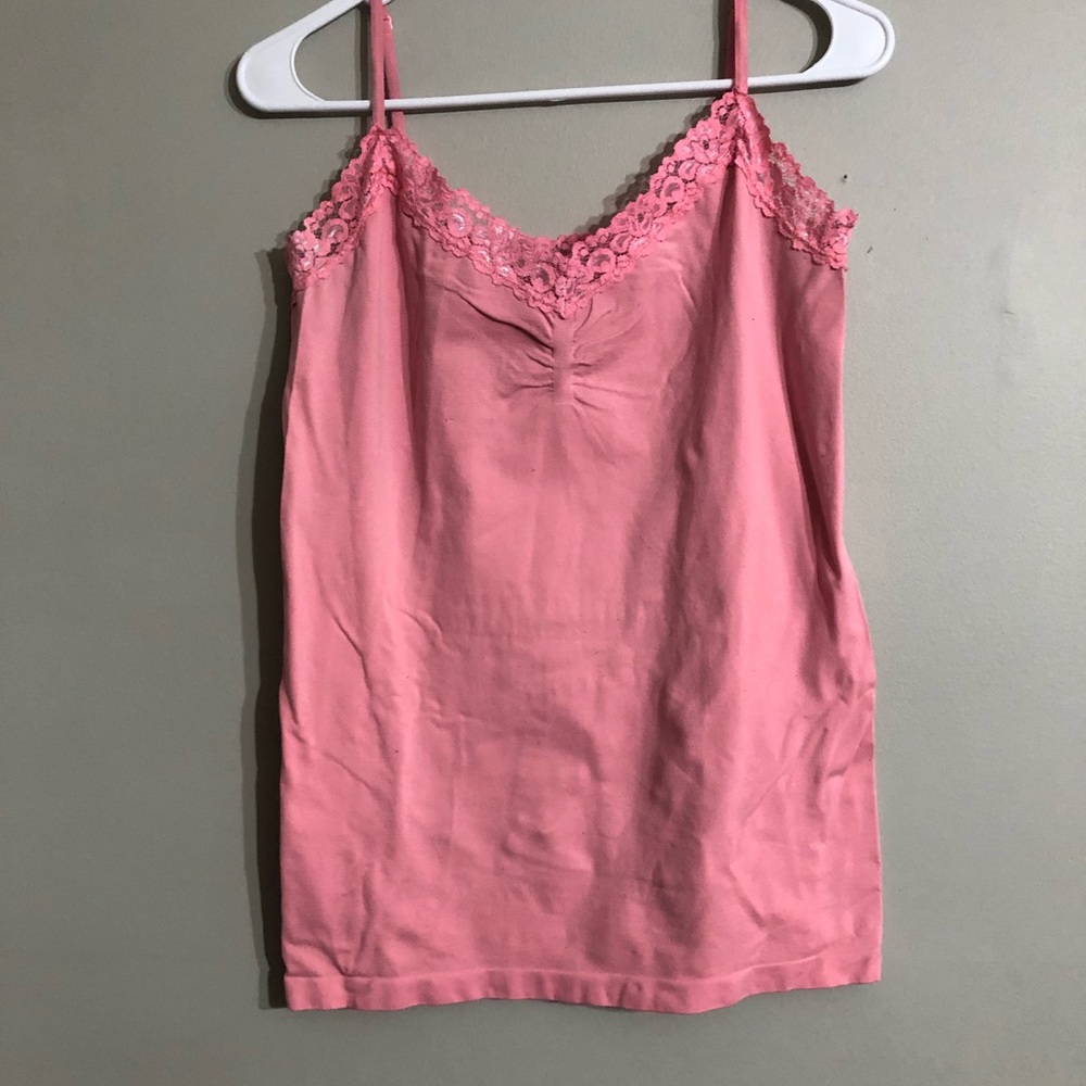 Coral tank top